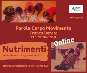 Nutrimenti 2020 Parole Corpo Movimento Online